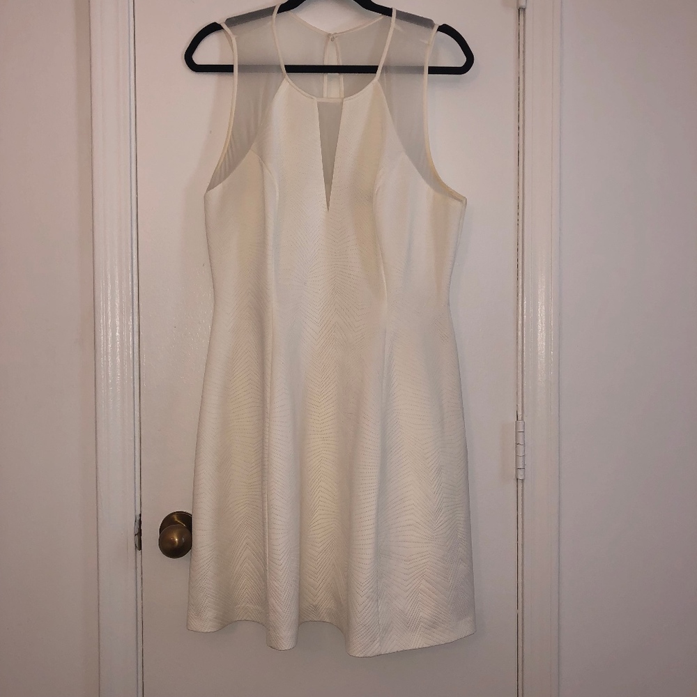 White dress